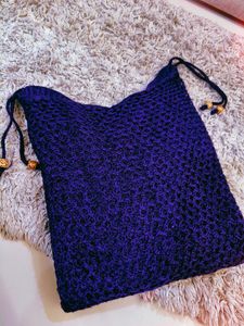 Stylish Purple Woolen Top