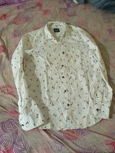 White PRINTED SHIRT FOR BOYS 15 YEAR OLD