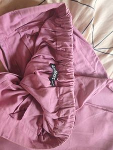 Stylish Lavender Casual Pants