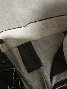 Checkered Black Pants