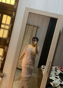 Cutesy Ruffle Baby Pink Dress🎀🦋💖