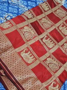 Banarasi Silk  With  Blouse