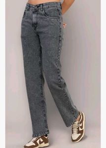 Gray Denim Jeans