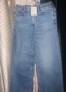 Wide Leg H&amp;M Jeans With Tags On