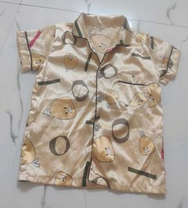 Kids Girls Night Wear Shirt (12-18 Months)