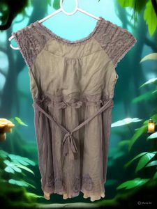 Olive Frock (6-10 Yrs)