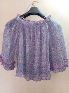 Floral Off-Shoulder Top