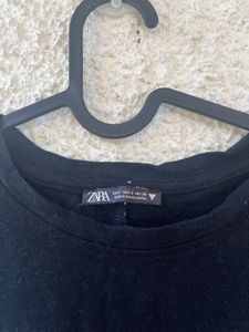 Zara Black TShirt Casual