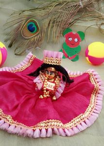 Laddu Gopal Pahadi Dress With Mukut