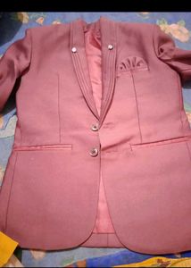 Burgundy Blazer