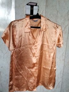 Vintage Satin Pajama Set