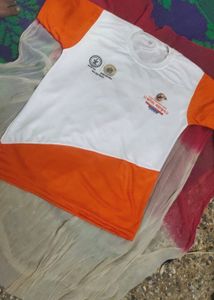 Jersey White Orange