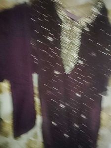 Kameez Shalwar Heavy Duppata