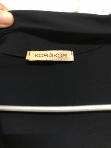Kor@kor Black Stylish Top