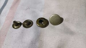 Antique Brass Snap Button Combo