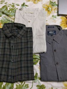 Encore Blue Checked Shirt