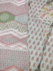 Pure Cotton Suit With Dupatta
