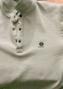 Green Button-Up Shirt