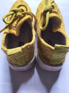 Yellow Sneakers Size 10