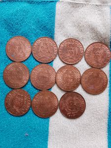 11 Old Coins Of Gods 1818