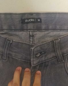 Charcoal Grey Denim Zudio
