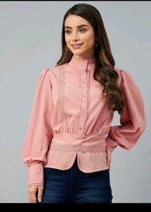 Peech Crop Top With Tag