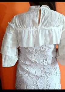 White Net Dress
