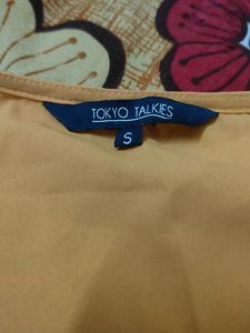 Tokyo Jane Embroidered Cold Shoulder Top