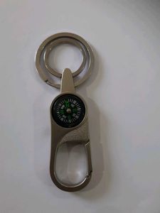 Compass Key Ring