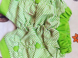 Cute Green Baby Outfit