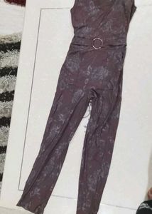 Floral Print Jumpsuit