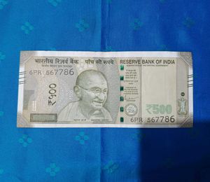 786 Ending 500 Rupees Note🍀 With Semi Ladder Numb