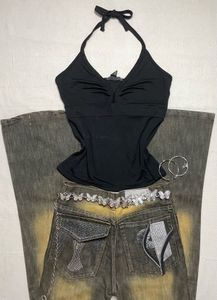 y2k 2000s halter top