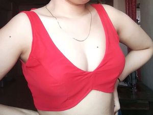 Deep V Neck Backless Blouse