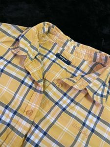 Checks Yellow Shirt