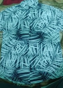 Leaf Print Casual Shorts for beach