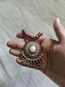 Statement Pearl &amp; Gemstone Necklace