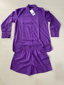 Zara Purple Co-ord Set