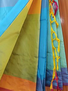 Multicolored Silk Saree