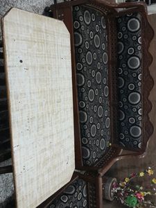 5 seater sofa set with table