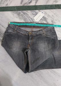 Bootleg Wide-leg Jean