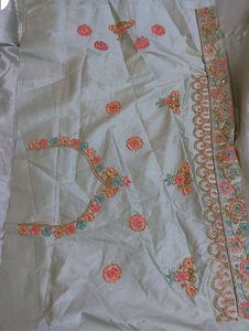 New Semi stitched Lehga ✨️🧡