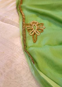Elegant Green Saree