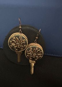 Key to Heart Earrings