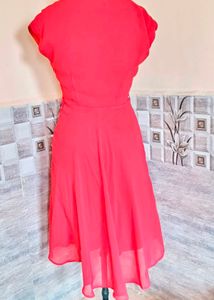 SizeS/M 🎊🥳Buy 1 Get One Free🥳🎊 Red Flair Dress
