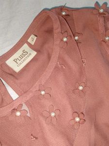 Mauve Pink Pearl Top