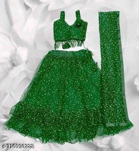 Green Lehenga Choli Set