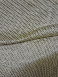 White And Golden Fabric