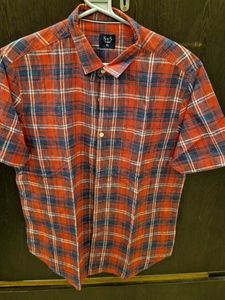 Stylish Red & Blue Plaid Shirt for Men