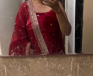 Elegant Red Kurta Set